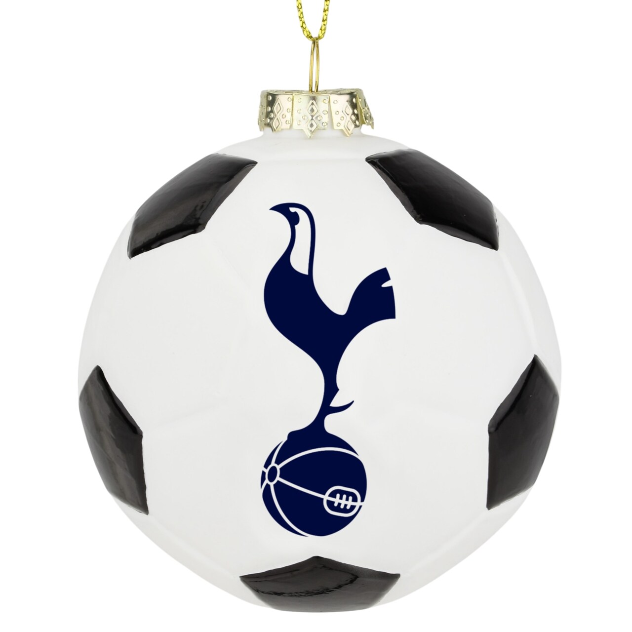 Tree Buddees x Tottenham Hotspur F.C. Official Bauble Limited Edition Spurs Christmas Ornament - Premier League Team - Glass Soccer Ball